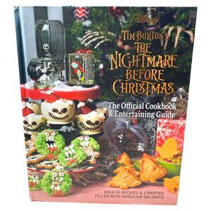 Tim Burtons the nightmare before christmas cookbook 2021 Disney 4th printing